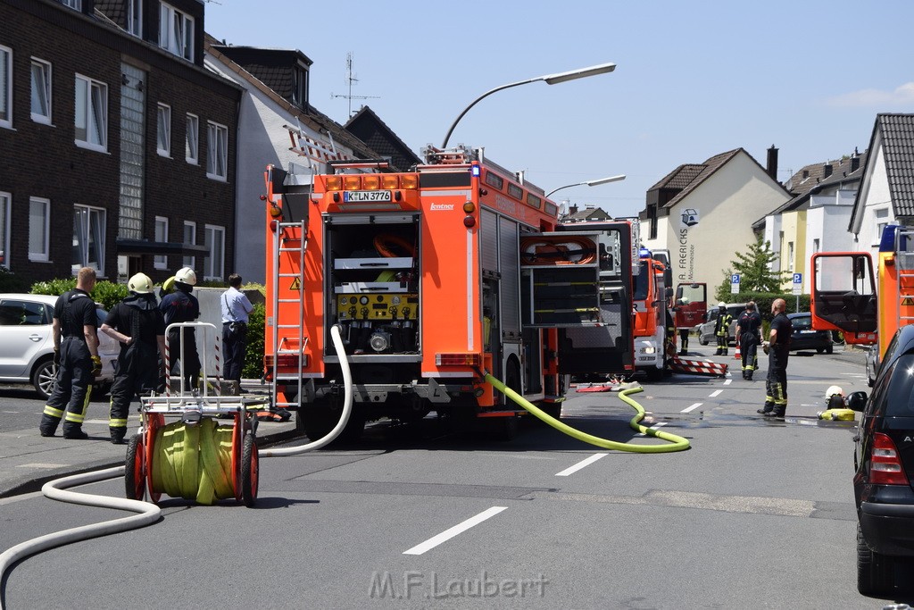 Feuer 1 Koeln Porz Grengel Waldstr P034.JPG - Miklos Laubert